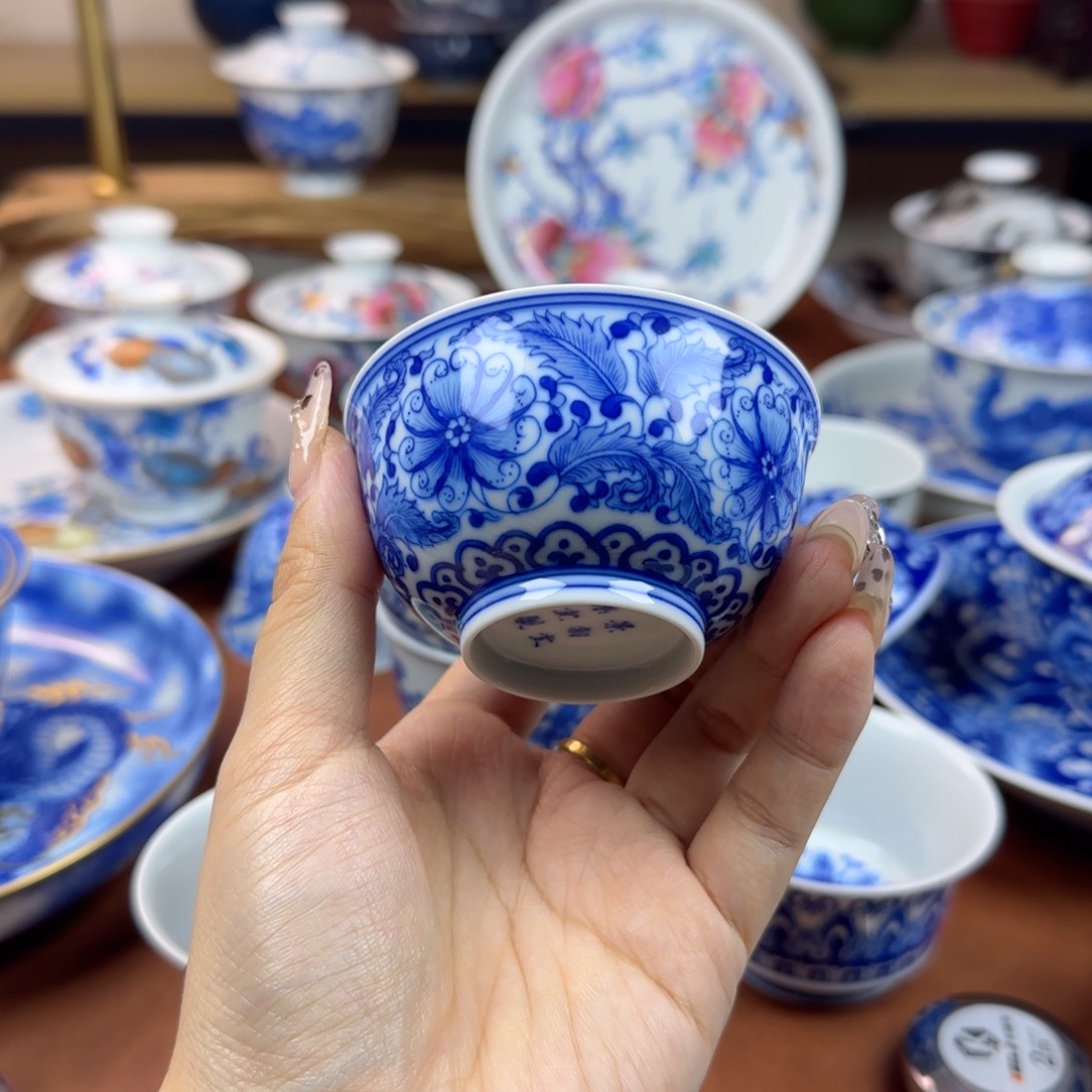 陶景德镇陶瓷手绘杯子