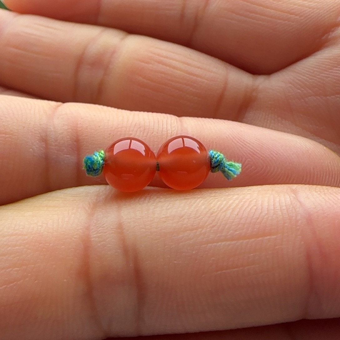 南红玛瑙圆珠7未镶嵌