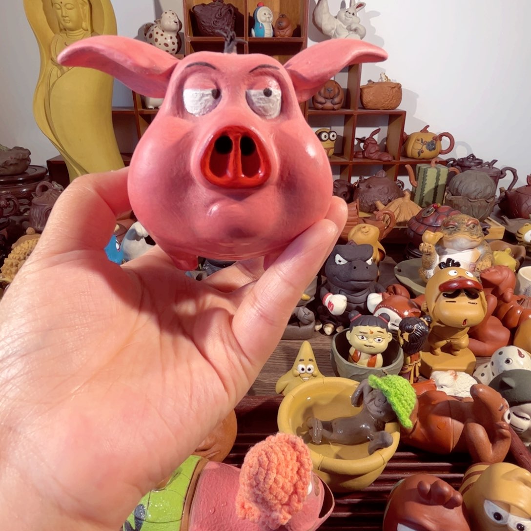 紫砂茶壶J****_纯手工制作过程就是