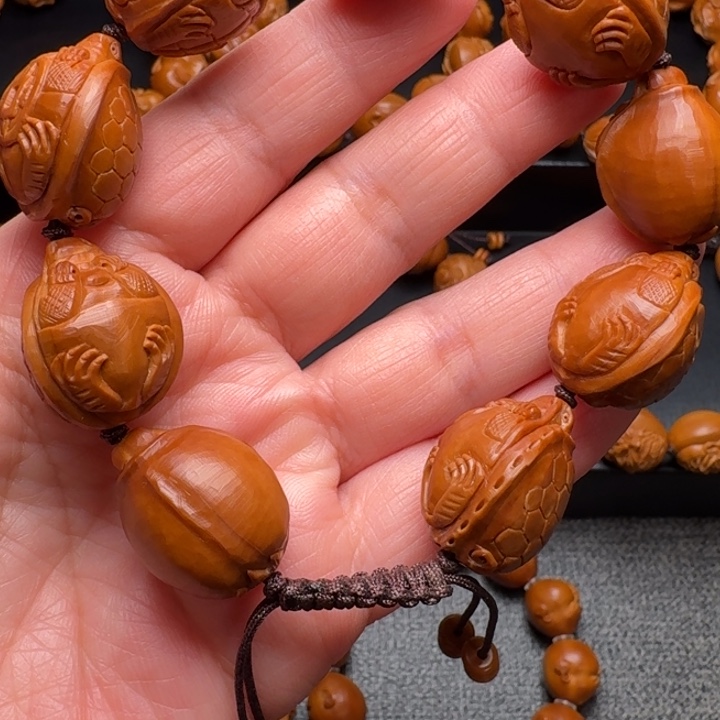 橄榄核手串/手链手工富甲