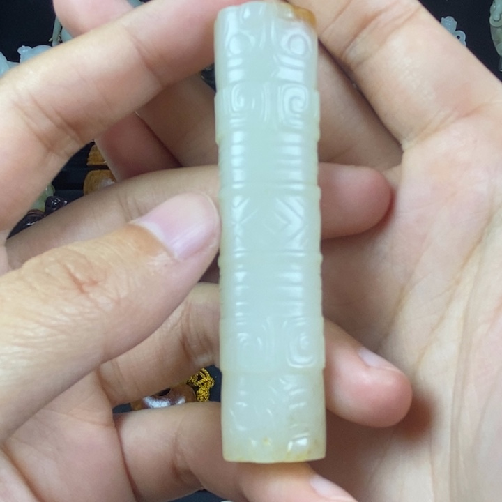 未镶嵌和田玉挂件中****梦