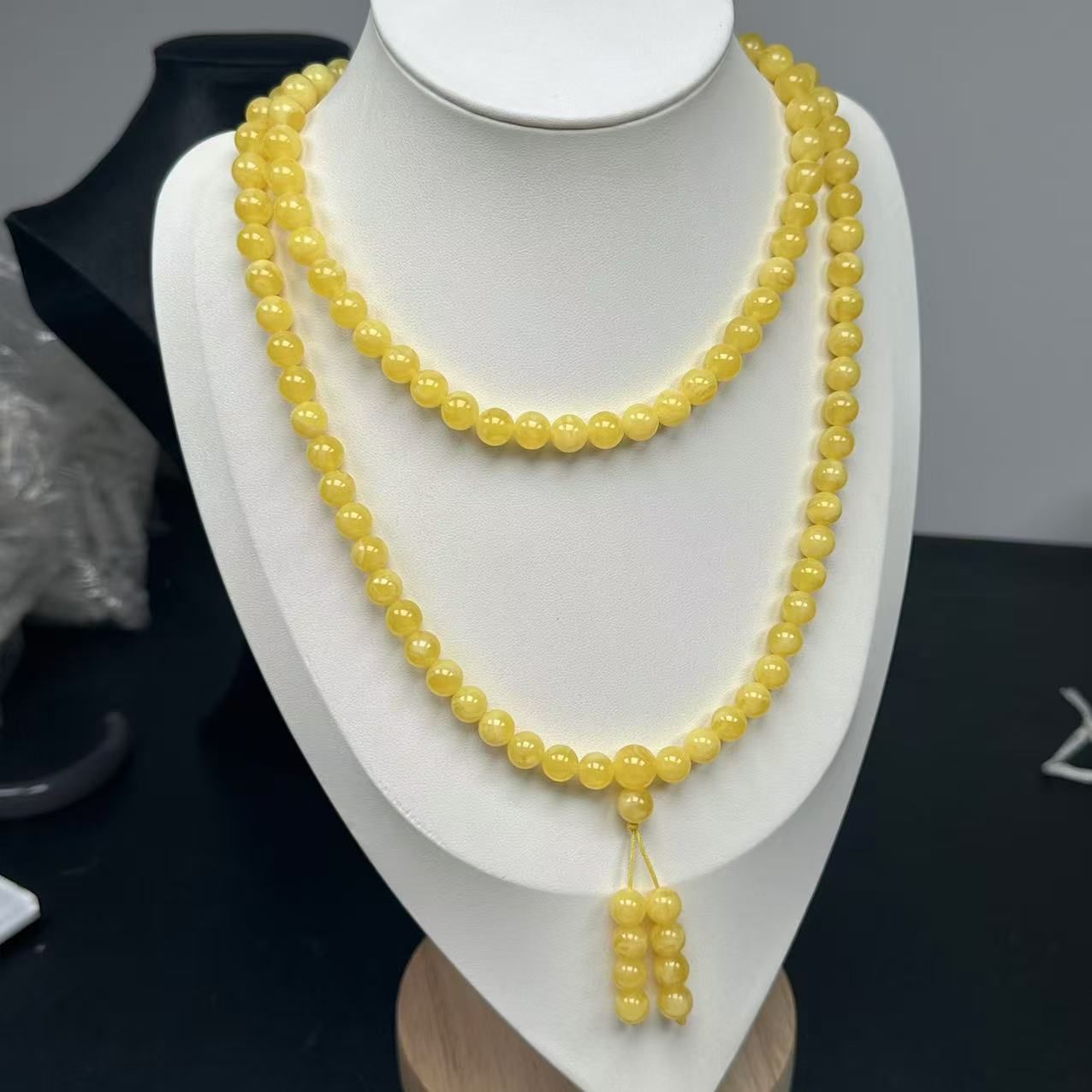 白花卡8*108项链时尚百搭－F2033