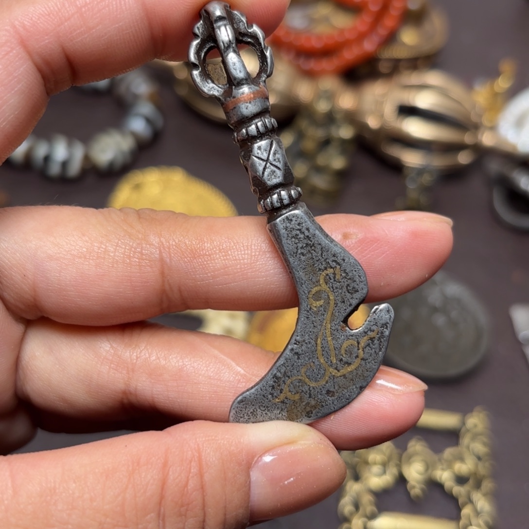 麦***长藏传喜马拉雅吊坠项链