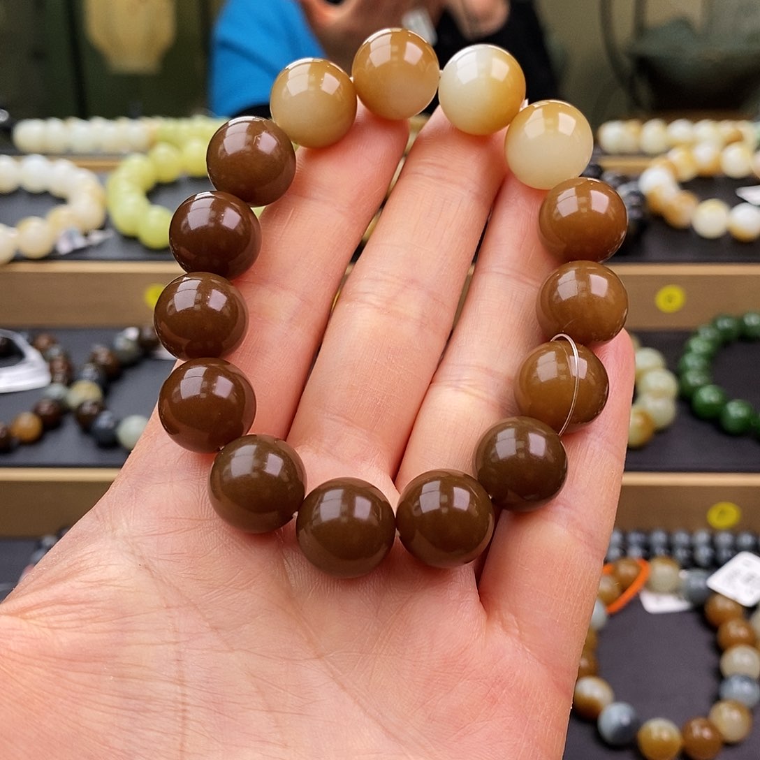 和田玉手链未镶嵌