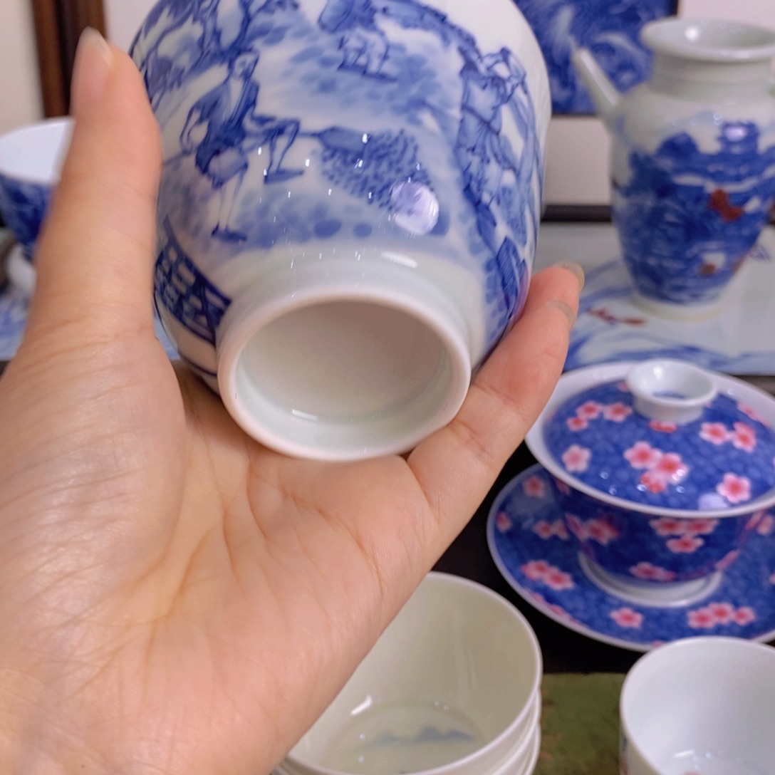 青花瓷器仿古二十四节气