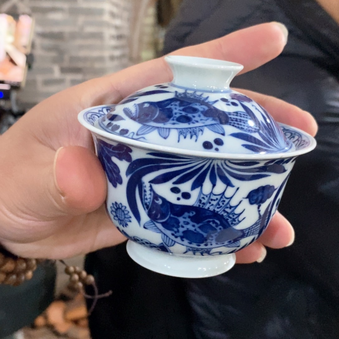 杯景德镇陶瓷手工手绘