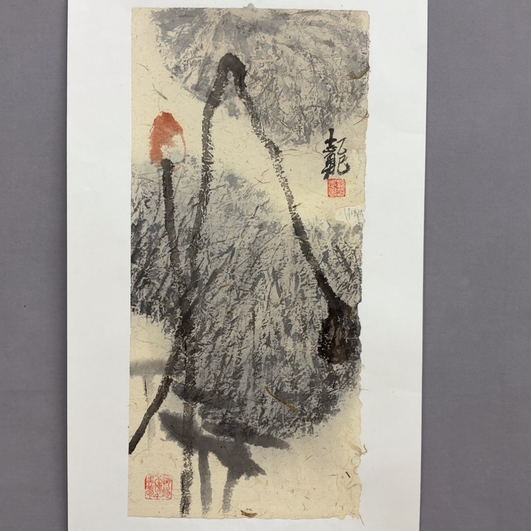 国画艺术家真人手绘