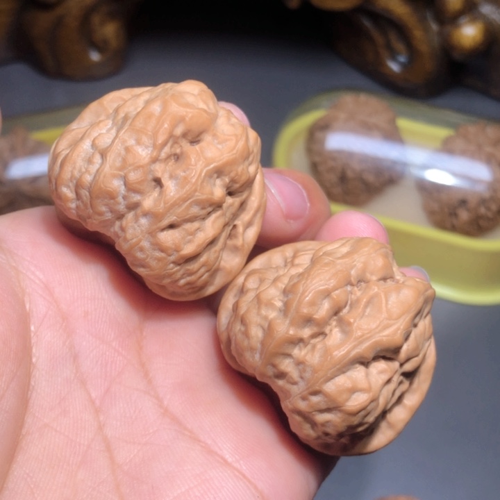 文玩核桃把件37.5蛤蟆头