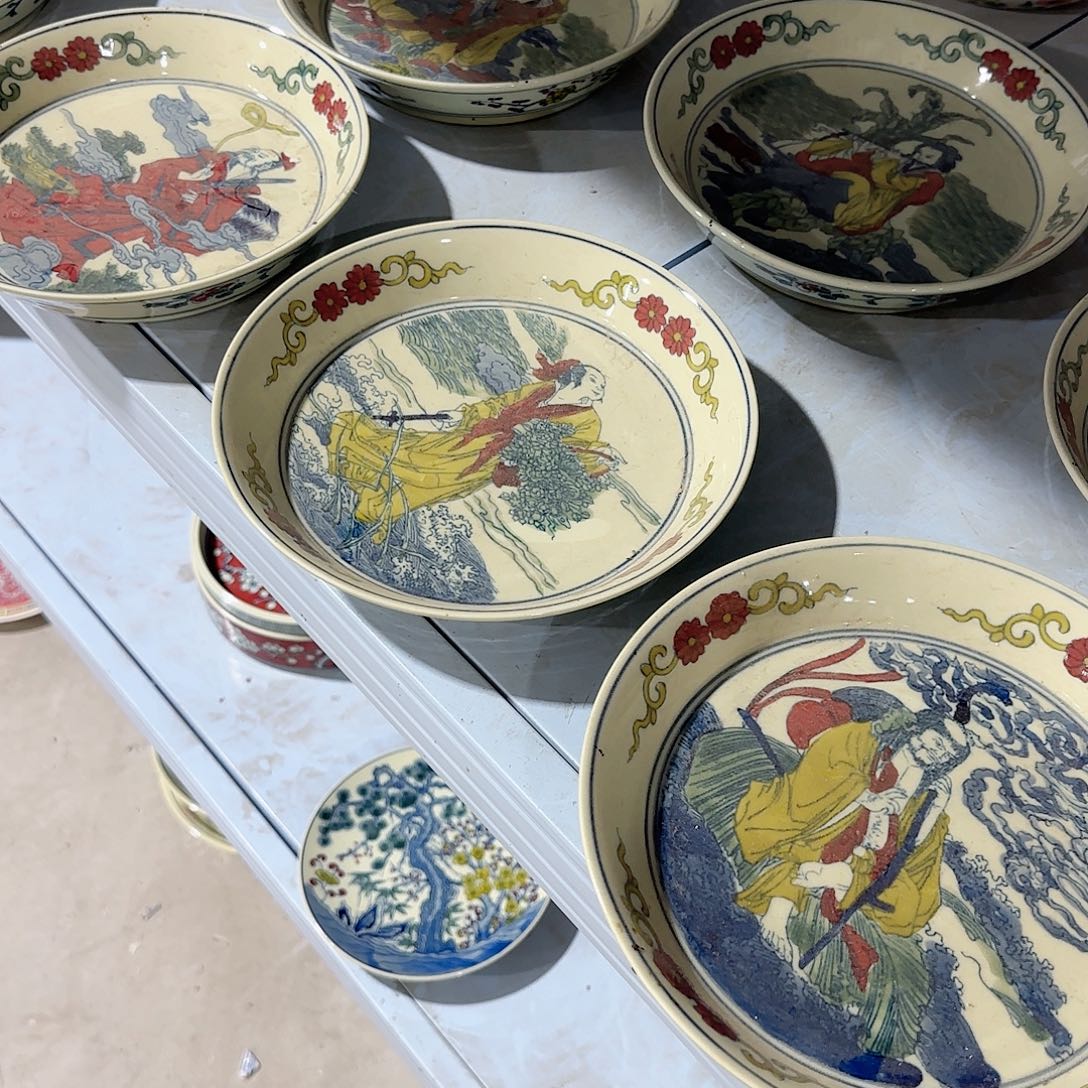 瓷片手绘瓷器shouhuiciqi