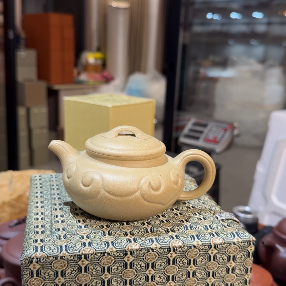 紫砂茶壶原矿原石的制作方法