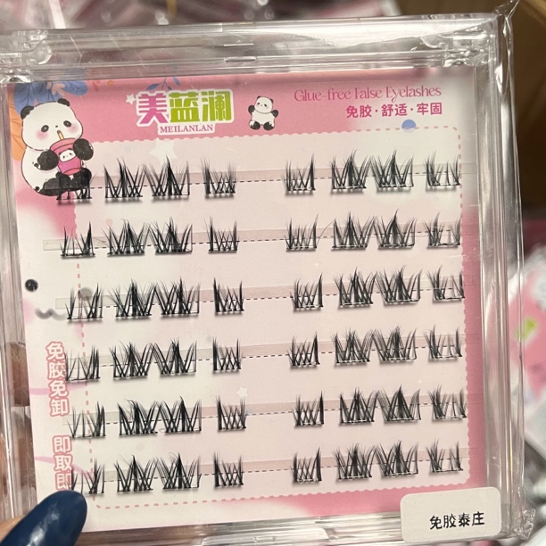 泰系款泰妆下睫毛
