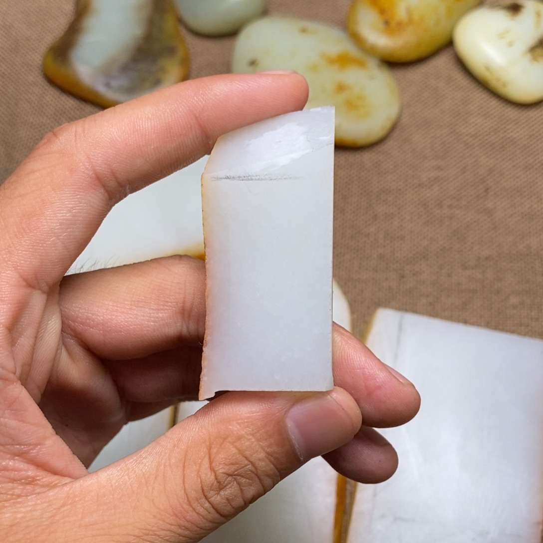 挂件未镶嵌定制和田玉美**光