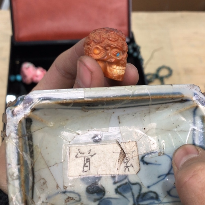 陶瓷孤品单件车里拍