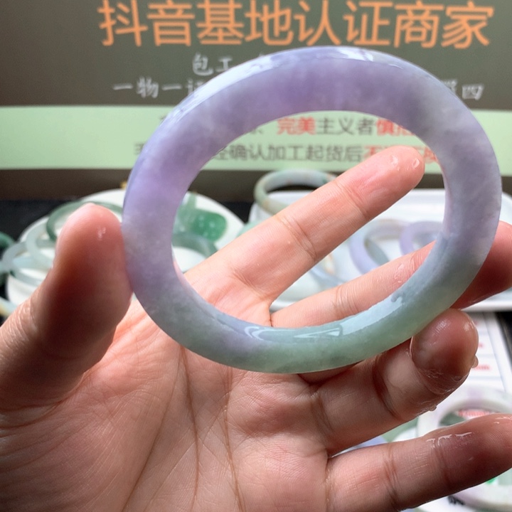 【闪购商品】定制翡翠手镯定制不退换未镶嵌t**l