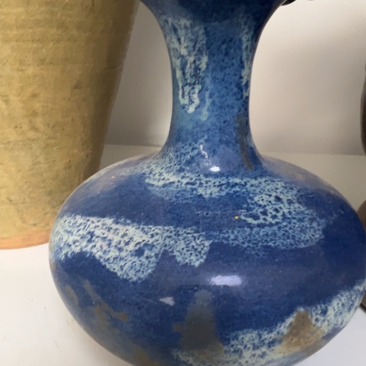 其他陶精美瓷器钧窑花口瓶