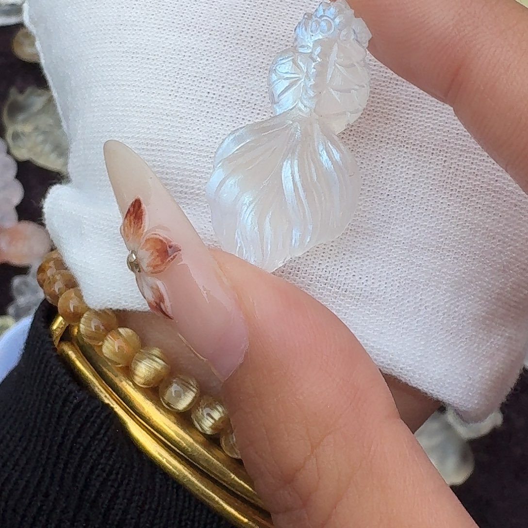 好***ʔ未镶嵌手链水晶月光鱼