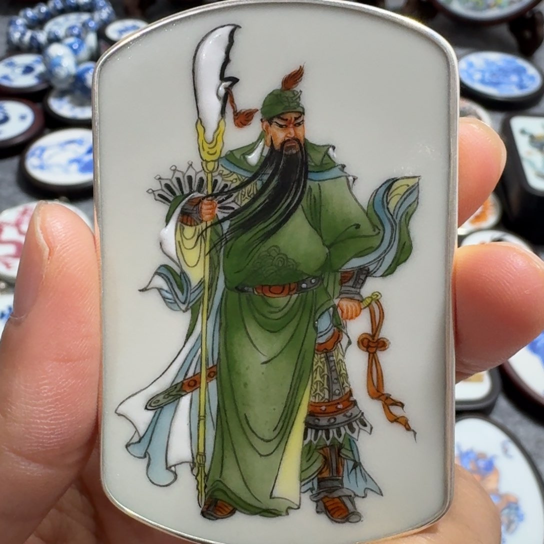 瓷片0**4精品挂件一个