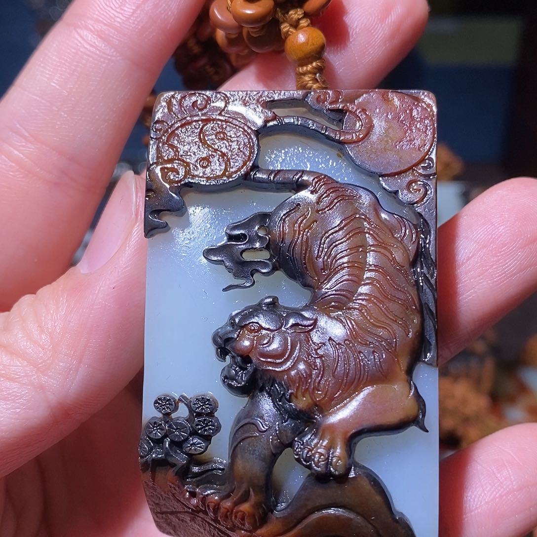 和田玉挂件未镶嵌