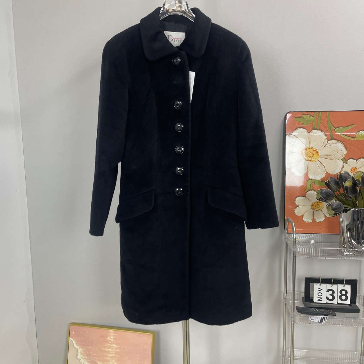 99新 DIOR/迪奥 Dior 黑色 大衣 99新 L码 A7056