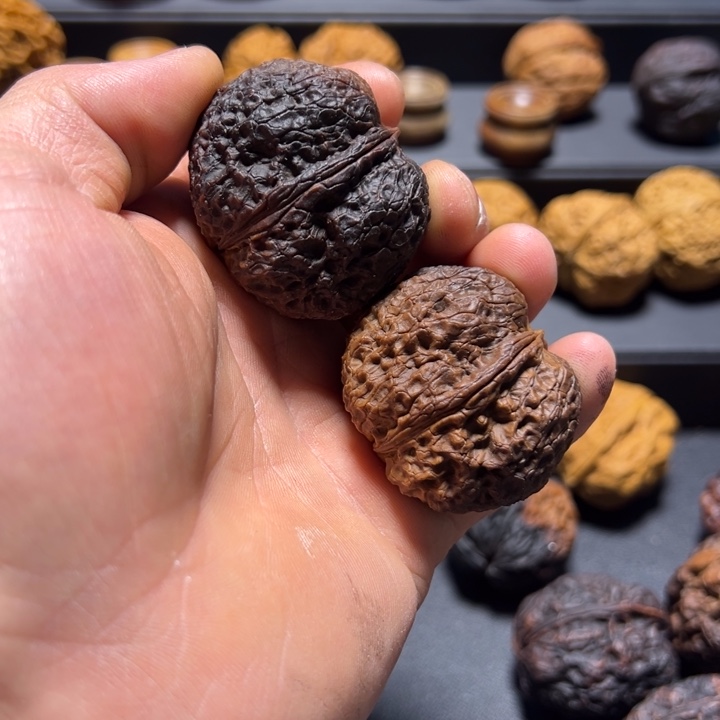 文玩核桃把件B鹦鹉冠44mm