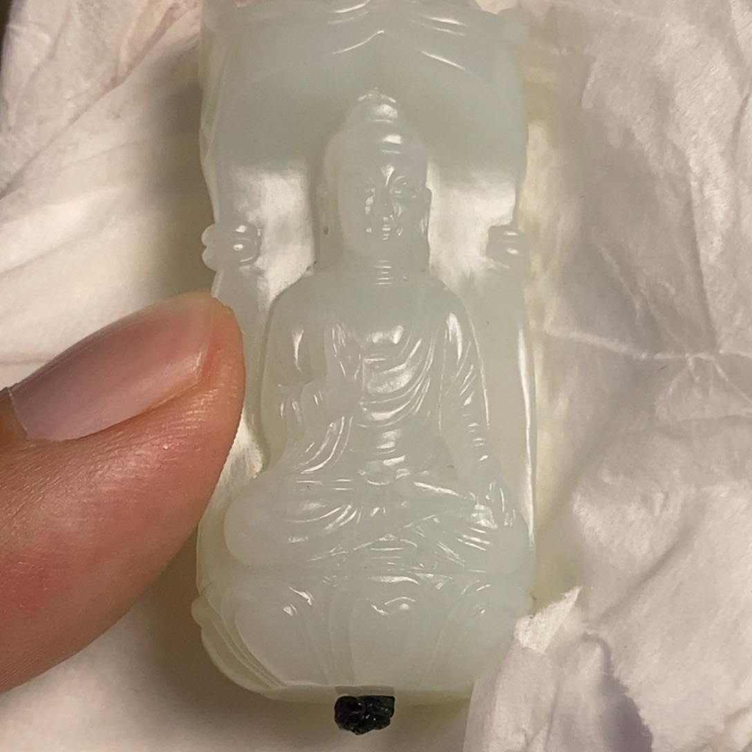 颈饰未镶嵌和田玉天*云