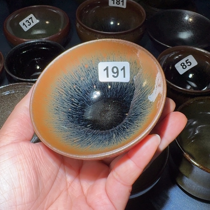 小雨茶盏手工柴烧