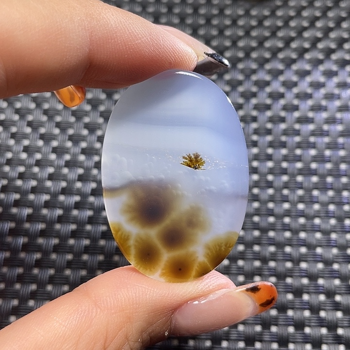 未镶嵌颈饰玛瑙/玉髓小*猫