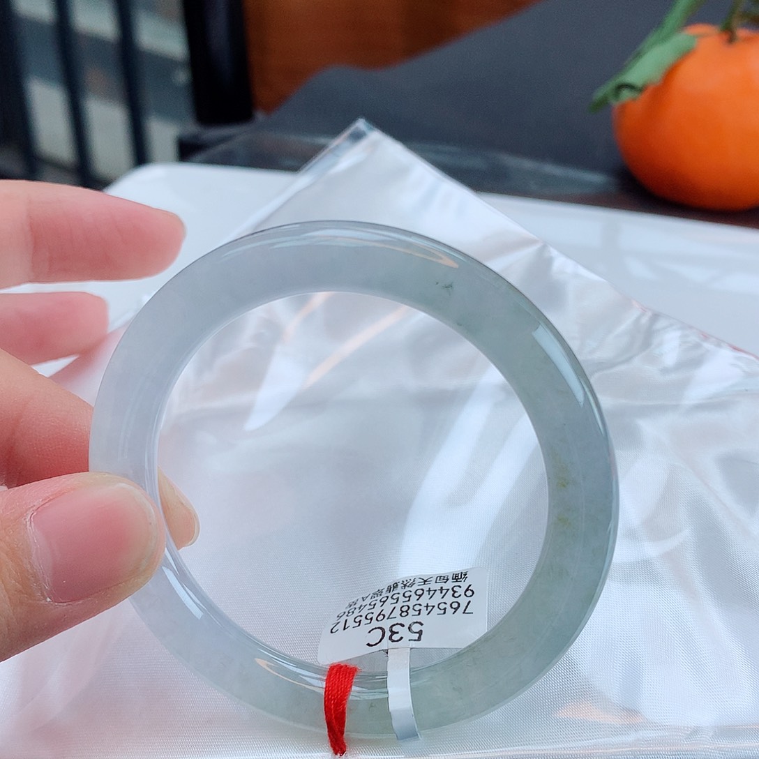 翡翠手镯未镶嵌天然缅甸翡翠A货手镯