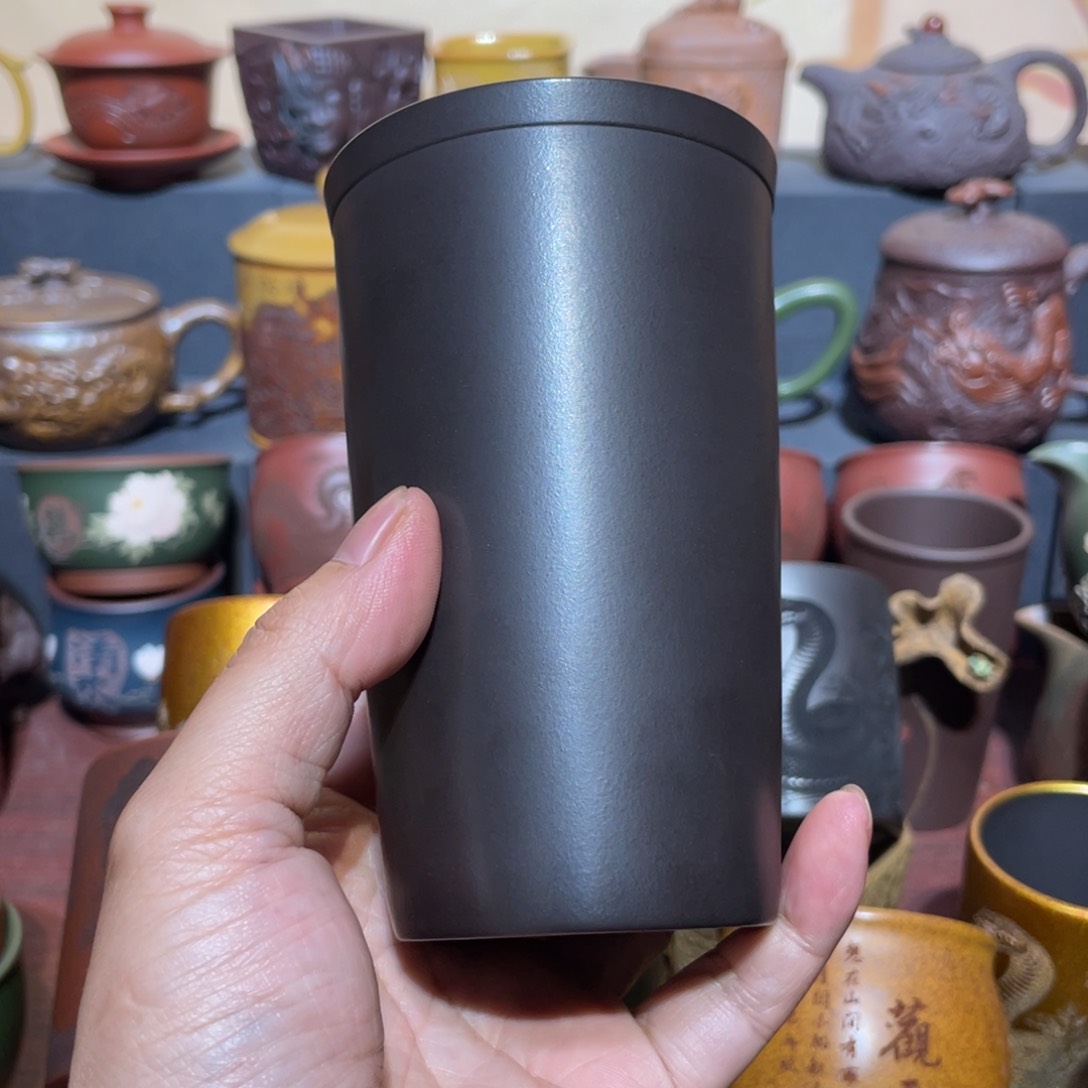 原矿紫砂手工主人杯