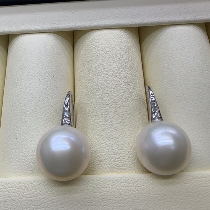 摆件淡水珍珠未镶嵌纯银高跟鞋12.3mm