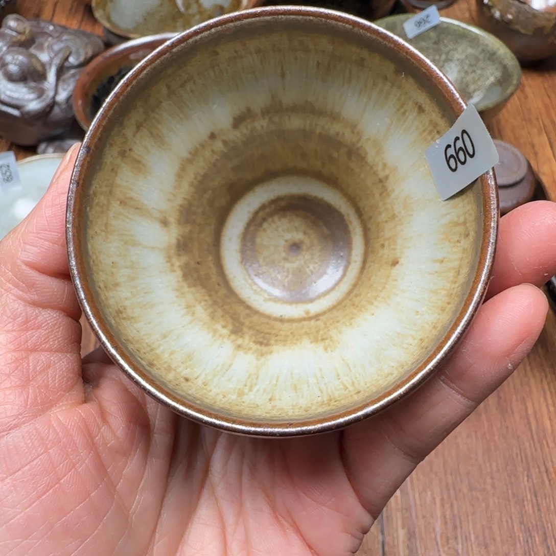 珍***姐柴烧建盏茶盏茶杯660