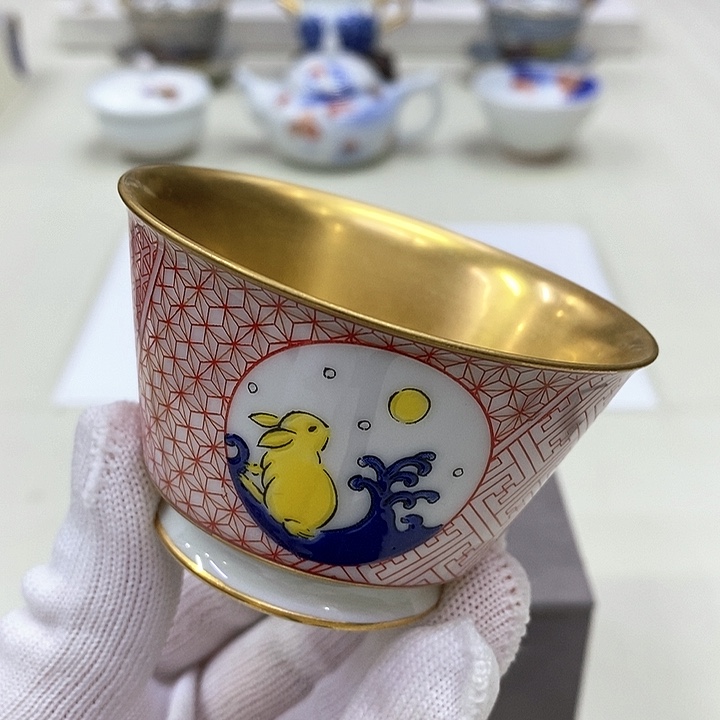 摆件口径7.5瓷器瓷器