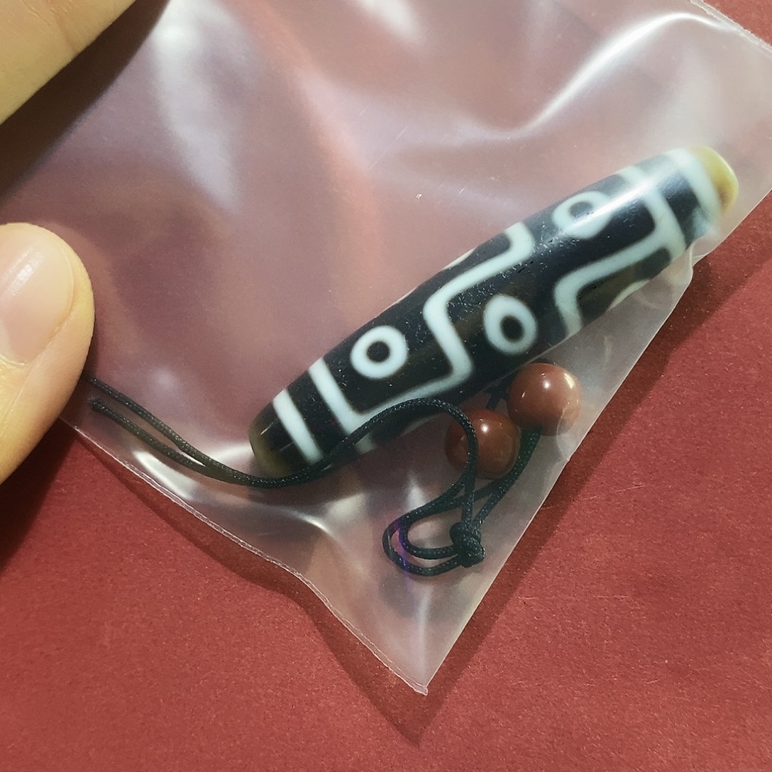 华***阳玛瑙/玉髓未镶嵌颈饰行运臻品顶料九眼