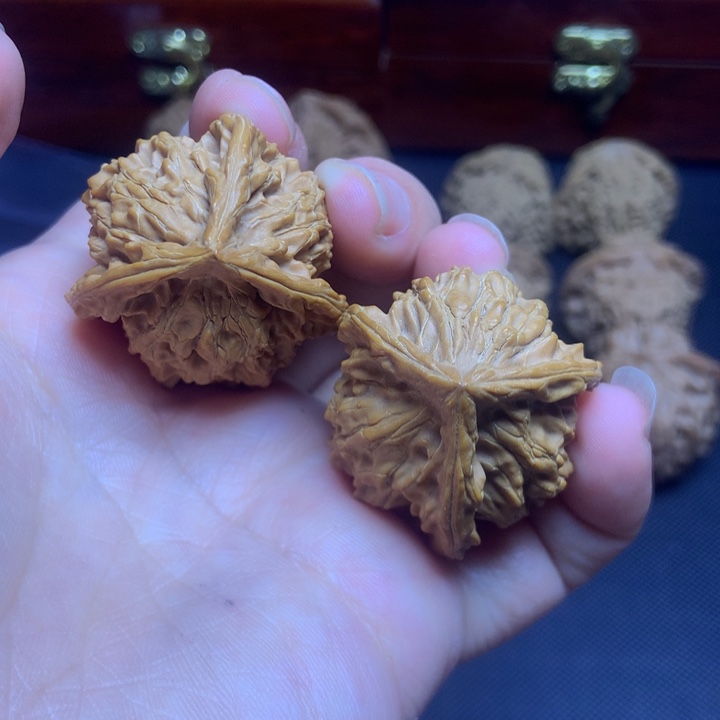 文玩核桃吊坠文玩核桃盘山3⃣️楞小尺