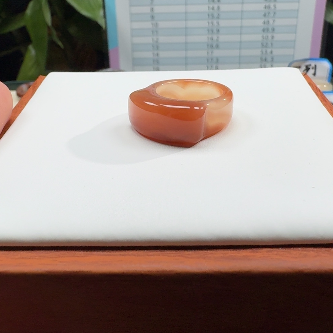 玛瑙/玉髓未镶嵌戒指Z17港14