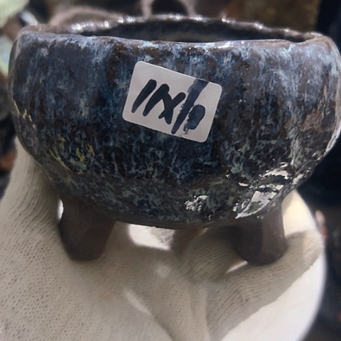 粗陶花盆手工花盆制作