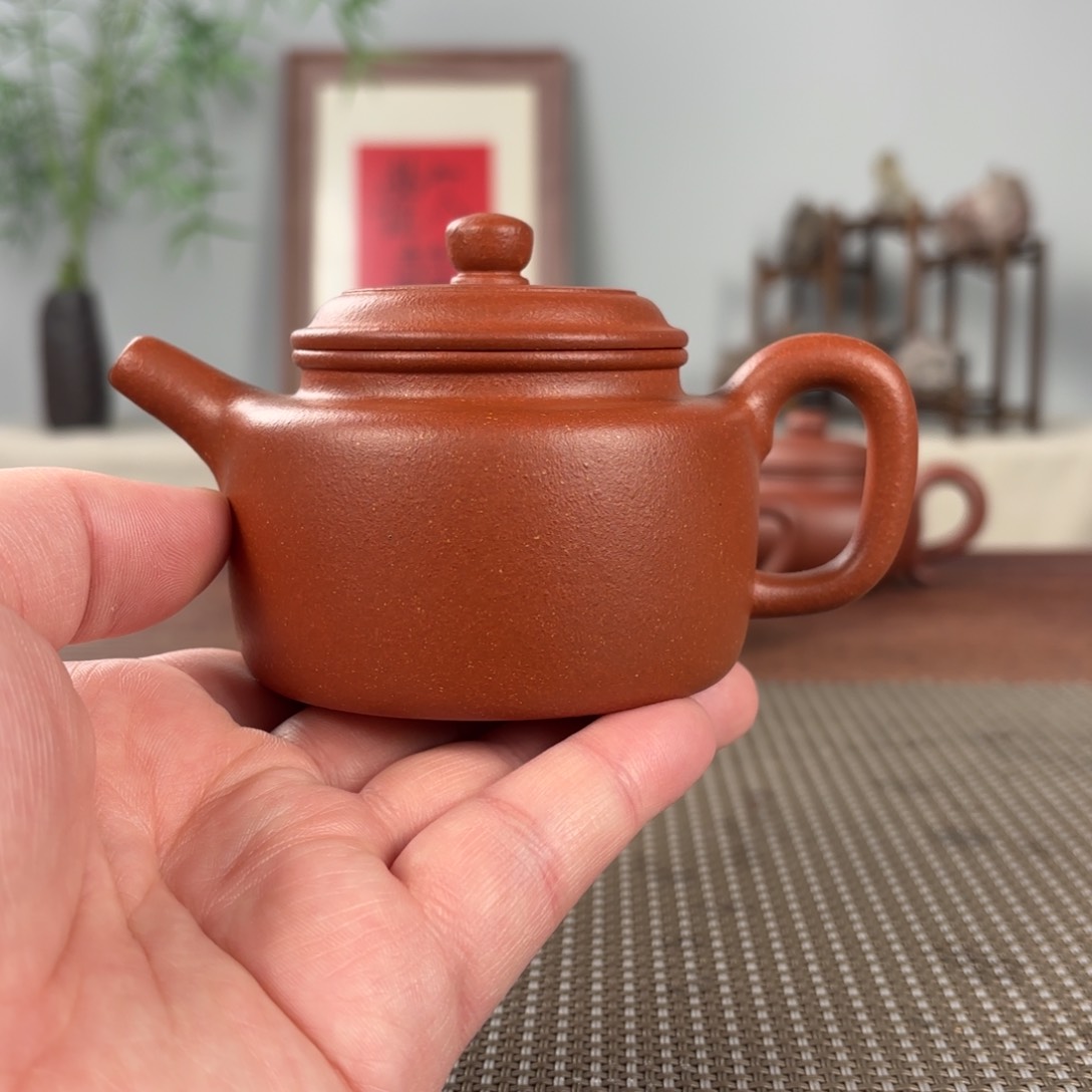 紫砂茶壶黄龙山原矿紫砂壶180