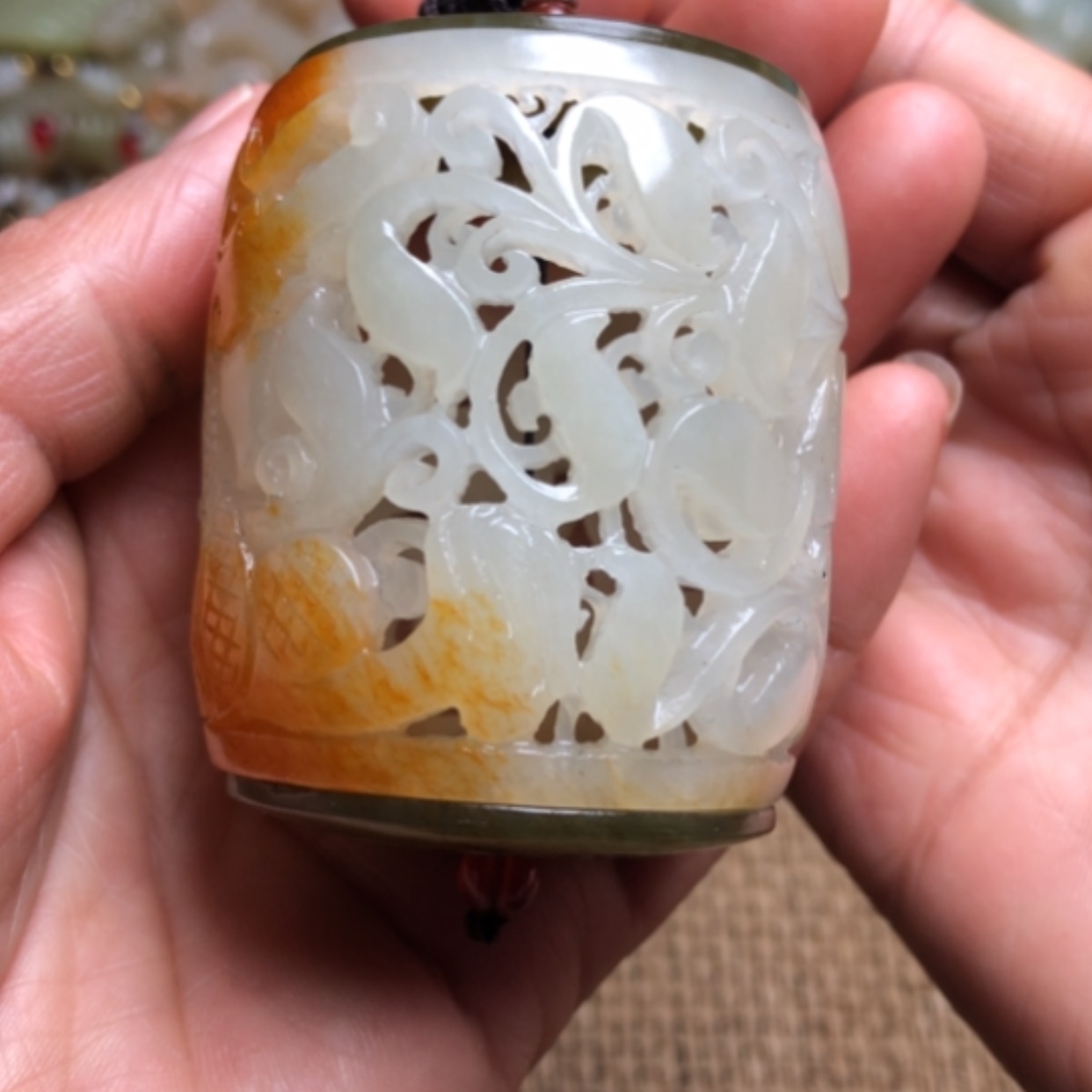 【闪购商品】和田玉（糖玉）手把件未镶嵌