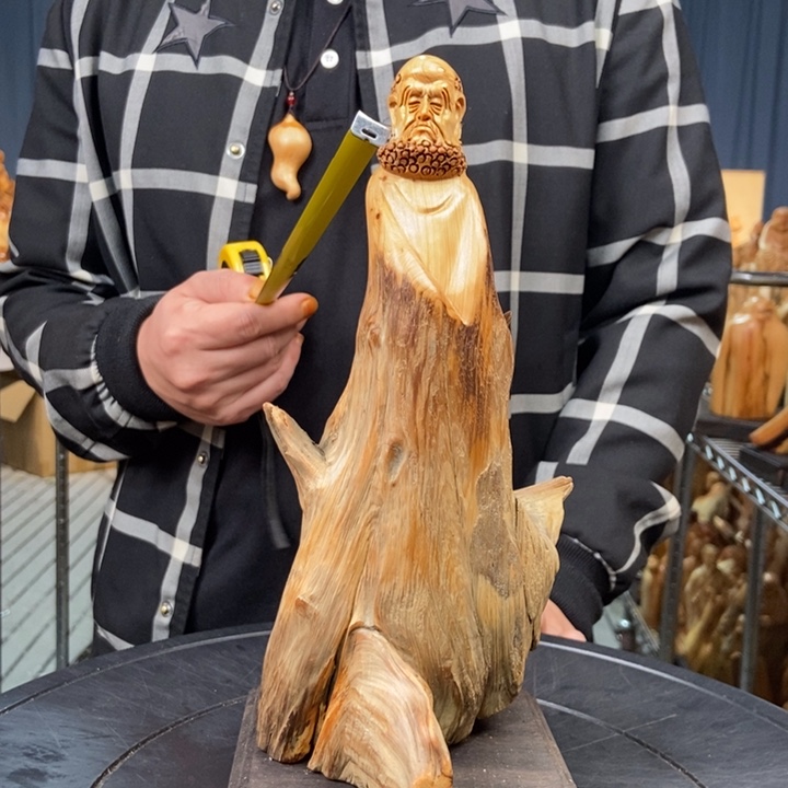 柏木（崖柏）随型摆件