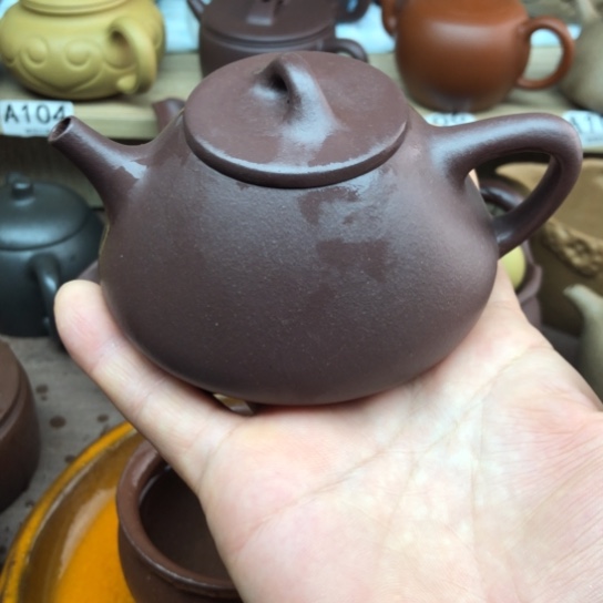 茶壶紫砂紫泥子冶170豪升左右