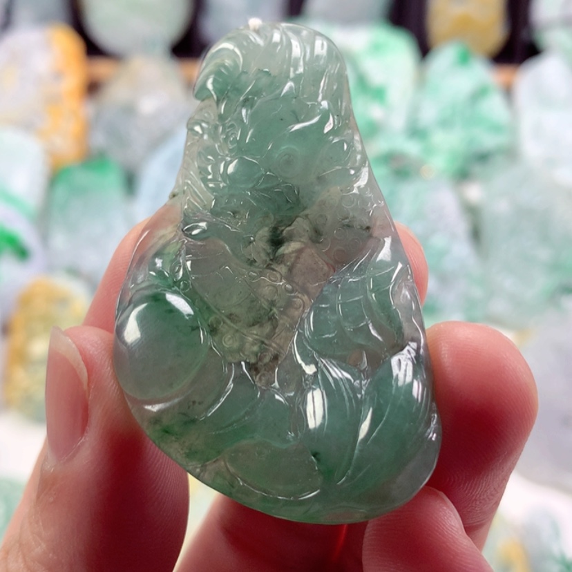 【闪购商品】翡翠吊坠(不含链)未镶嵌