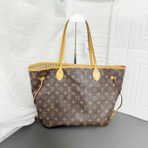 95新 LouisVuitton/路易威登 老花neverfull单肩包