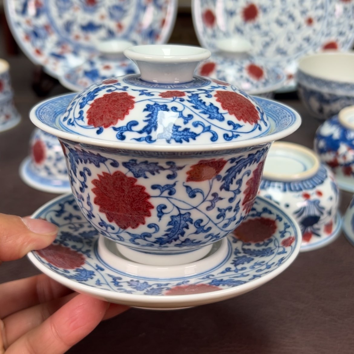 【闪购商品】陶杰*景德镇陶瓷艺术盖碗