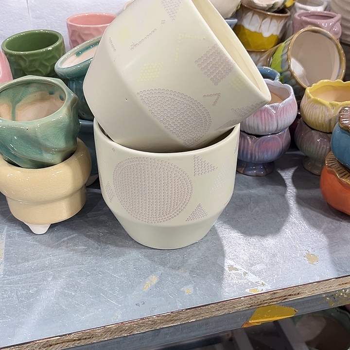 有孔！福利价陶瓷花盆全场10包邮