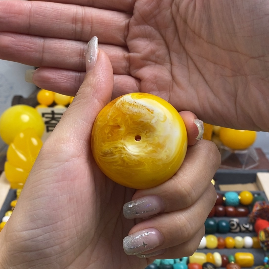 无非金属平安扣 微瑕