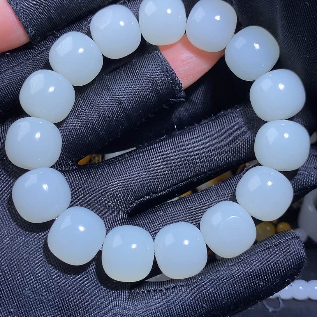 和田玉套链未镶嵌海*