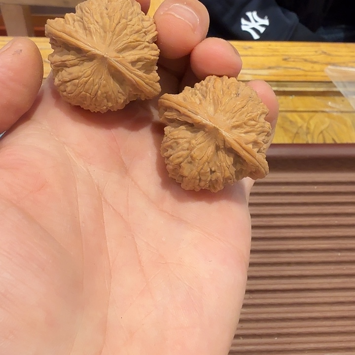 文玩核桃吊坠磨盘