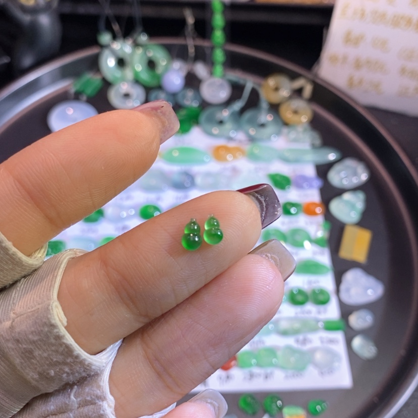 【闪购商品】翡翠未镶嵌挂件葫芦