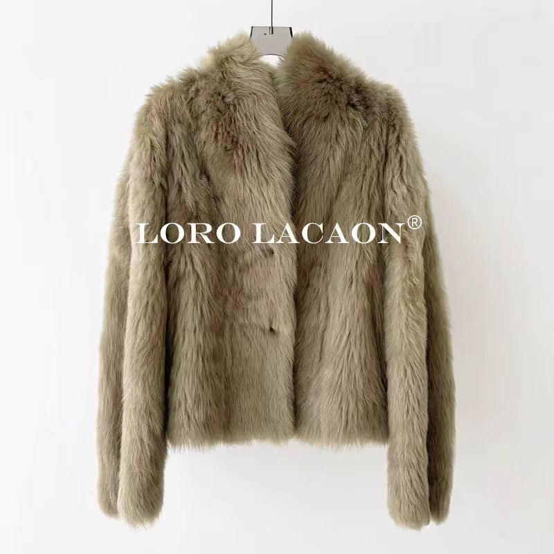 以赛亚 暖感日志 极简风双面穿托斯卡纳羊羔毛皮草皮毛一体 41444