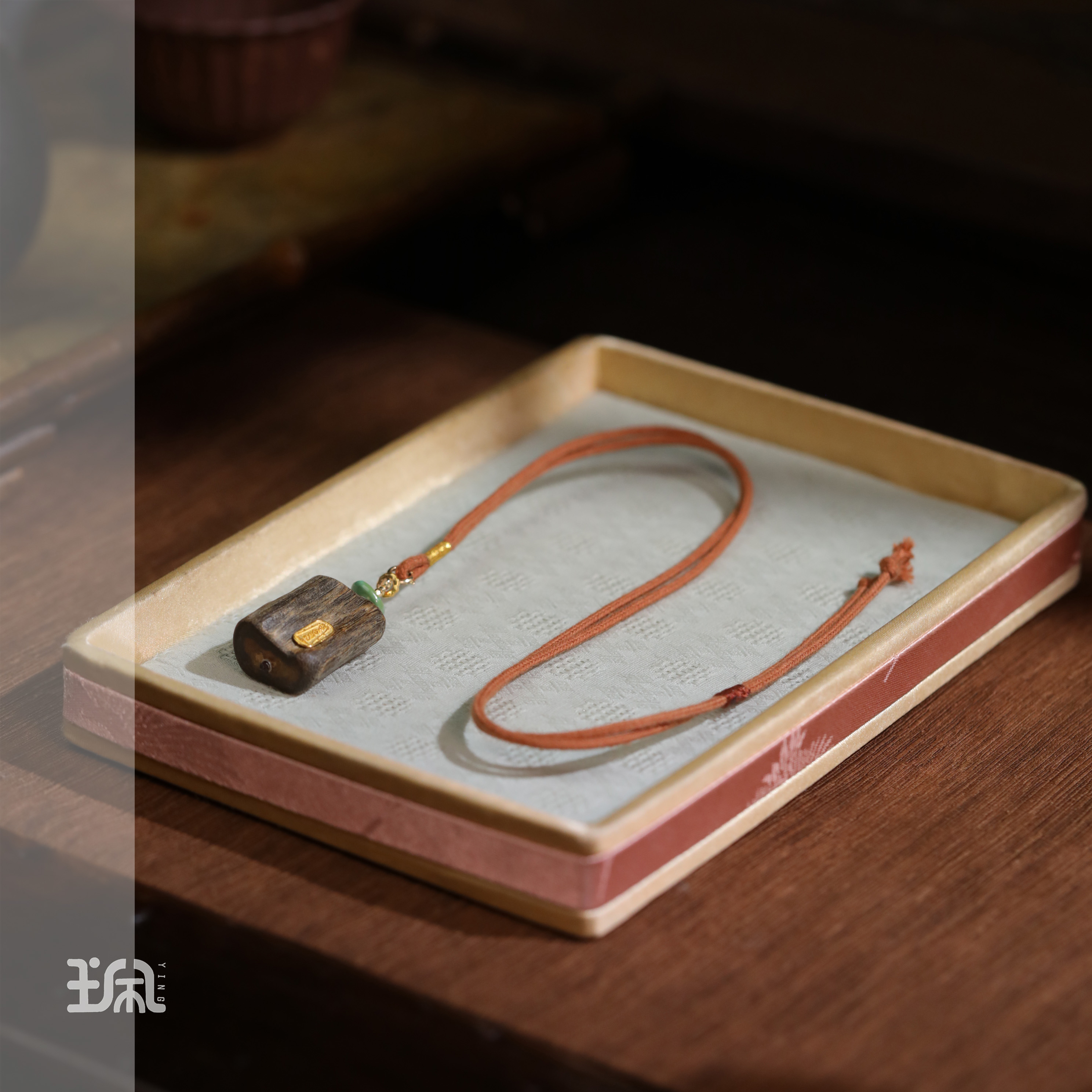 沉香岁念安|沉香*单串*18K镶嵌LYB25011469多样性发其一